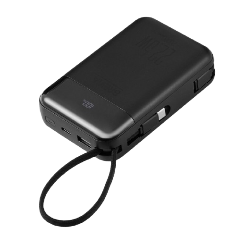 Повербанк (Power Bank) Brevia 20000mAh 22.5W Type-C+Lightning Cable, Li-Pol, LCD