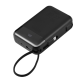 Повербанк (Power Bank) Brevia 20000mAh 22.5W Type-C+Lightning Cable, Li-Pol, LCD