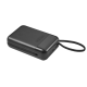 Повербанк (Power Bank) Brevia 20000mAh 22.5W Type-C+Lightning Cable, Li-Pol, LCD