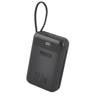 Повербанк (Power Bank) Brevia 20000mAh 22.5W Type-C+Lightning Cable, Li-Pol, LCD