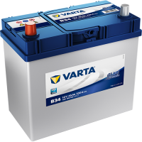 Автомобільний акумулятор VARTA Blue Dynamic 45Ah 330A L+ (B34) - 545158033