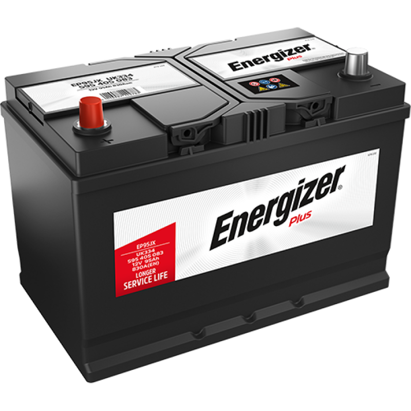 Автомобильный аккумулятор ENERGIZER Plus 95Ah 830A L+ 595405083