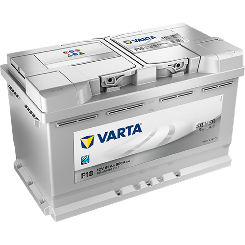 Автомобильный аккумулятор VARTA Silver Dynamic 85Ah 800A R+ (F18) - 585200080