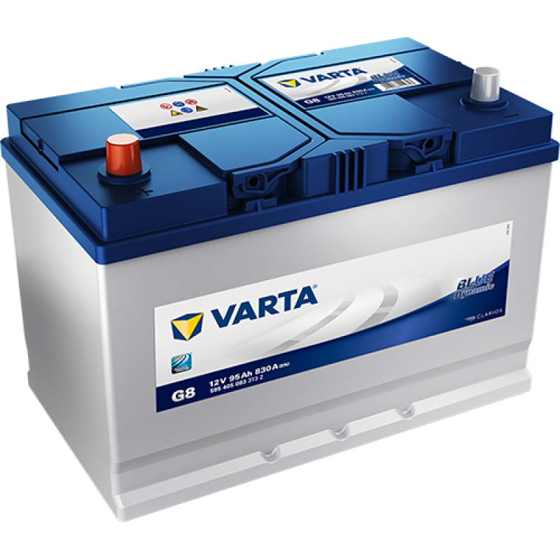 Автомобильный аккумулятор VARTA Blue Dynamic 95Ah 830A L+ (G8) - 595405083