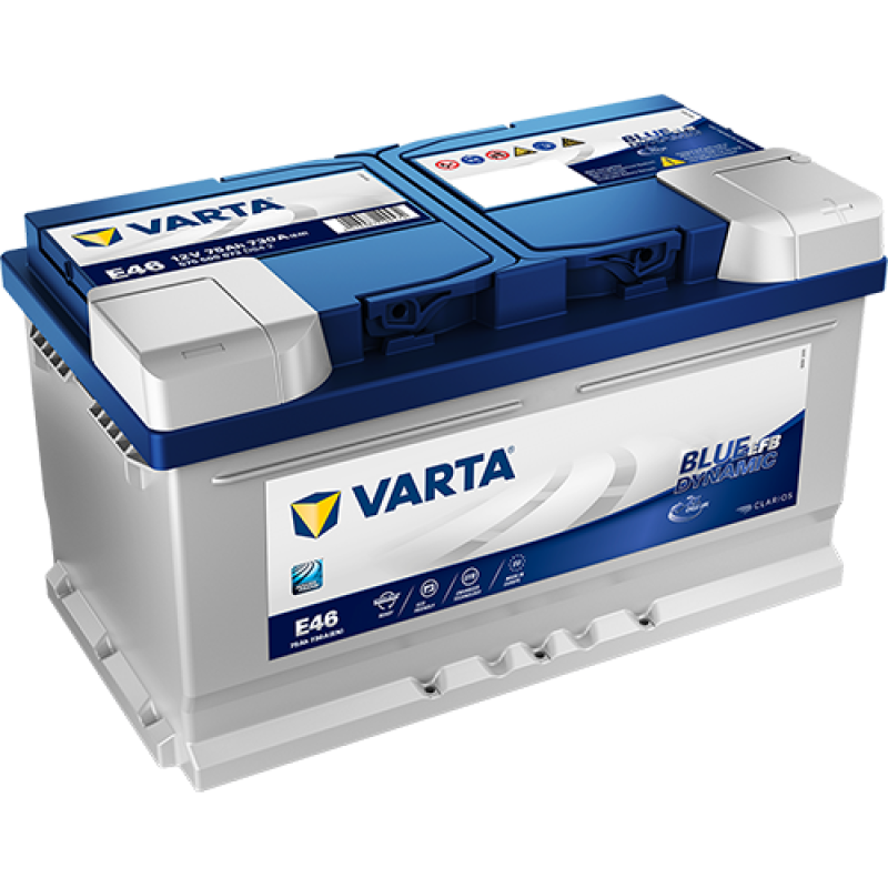 Автомобильный аккумулятор VARTA Blue Dynamic EFB Start-Stop 75Ah 730A R+ (E46) - 575500073