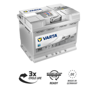 Автомобільний акумулятор VARTA Silver Dynamic Start-Stop AGM 60Ah 680A R+ (D52) - 560901068