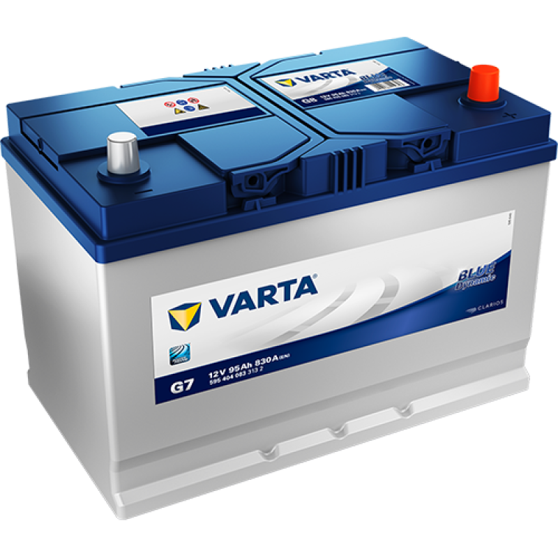 Автомобильный аккумулятор VARTA Blue Dynamic 95Ah 830A R+ (G7) - 595404083