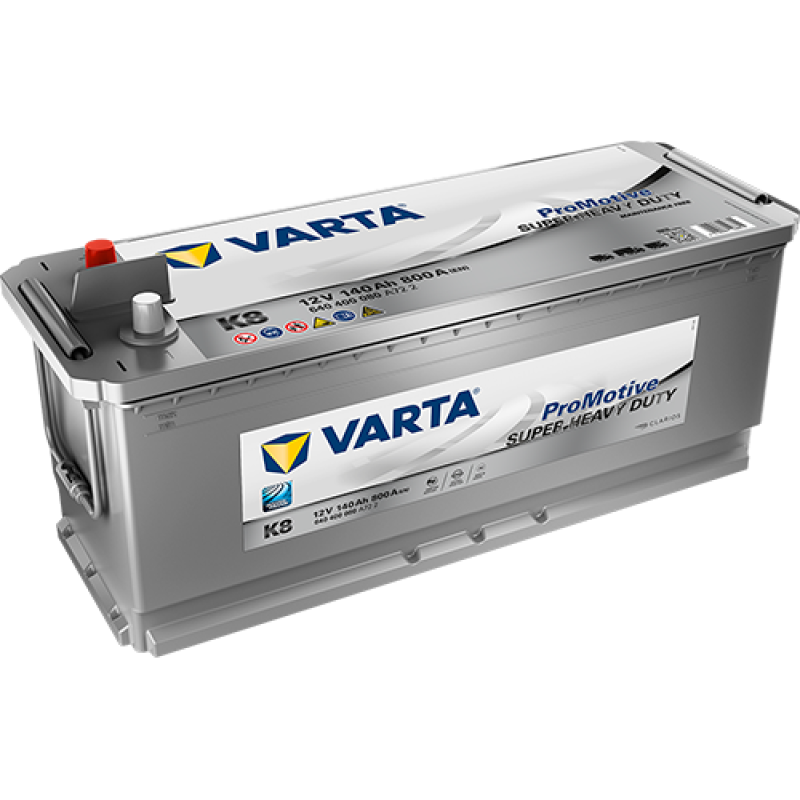 Грузовой аккумулятор VARTA Promotive Super Heavy Duty 140Ah 800A L+ (K8) - 640400080