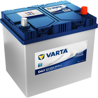 Автомобільний акумулятор VARTA Blue Dynamic 60Ah 540A R+ (D47) - 560410054