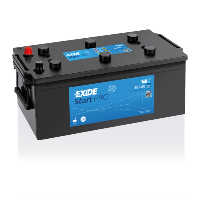Грузовой аккумулятор EXIDE Start Pro EG1403 140Ah 800A L+