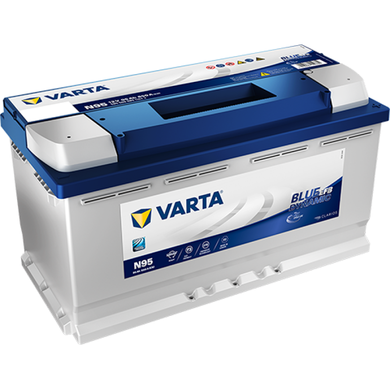 Автомобильный аккумулятор VARTA Blue Dynamic EFB Start-Stop 95Ah 850A R+ (N95) - 595500085