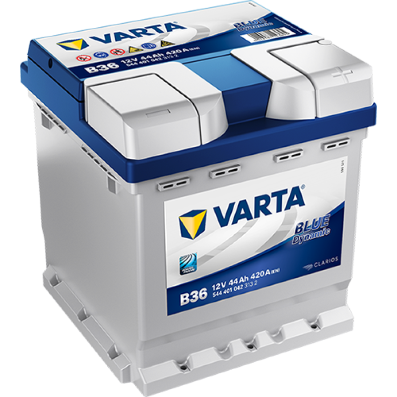 Автомобильный аккумулятор VARTA Blue Dynamic 44Ah 420A R+ (B36) - 544401042