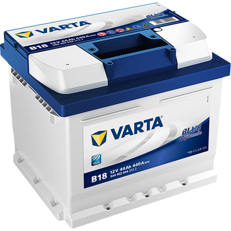 Автомобильный аккумулятор VARTA Blue Dynamic 44Ah 440A R+ (B18) - 544402044